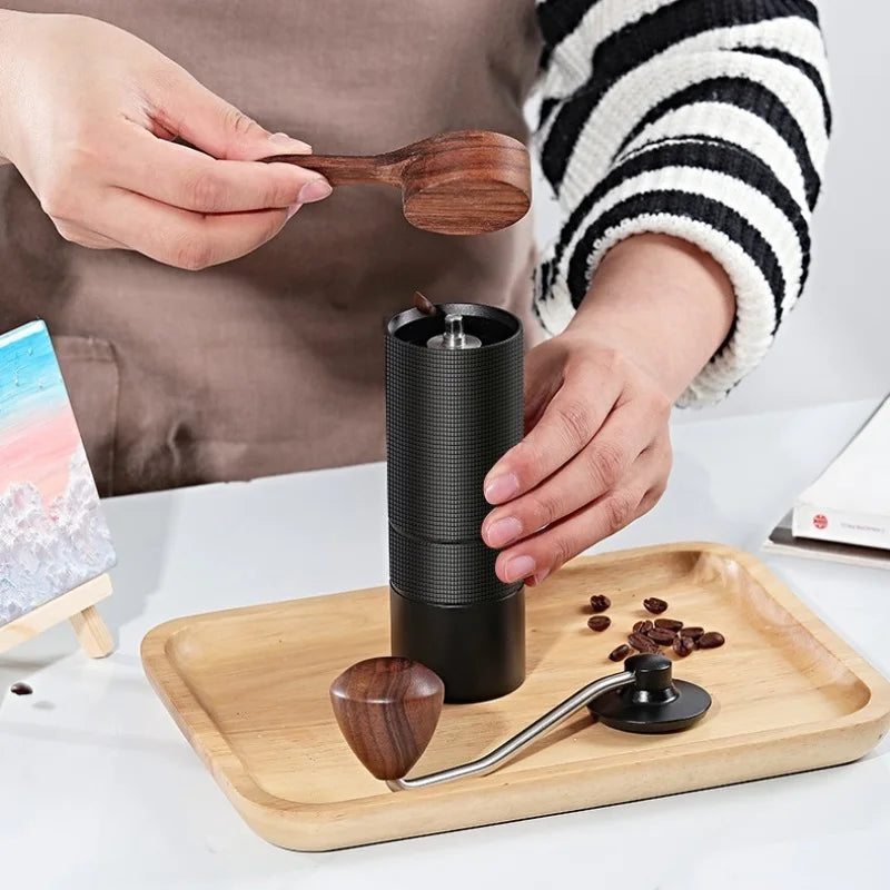 Manual Coffee Grinder CNC Stainless Steel 5 Core 6 Core 7 Core Professiona Portable Coffee Grinder Camping Household Espresso